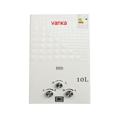 20KW 10L এলপিজি ট্যাঙ্কবিহীন ওয়াটার হিটার স্বয়ংক্রিয় বৈদ্যুতিক ইমপ্লাস ইনগ্রিশন সঙ্গে ঝরনা জন্য