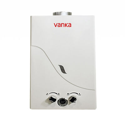 6L প্রাচীর মাউন্ট ফ্লু গ্যাস ওয়াটার হিটার তাত্ক্ষণিক গরম জল জন্য স্বয়ংক্রিয় বৈদ্যুতিক পালস ignition সঙ্গে