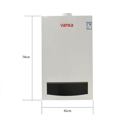 পাউডার লেপযুক্ত প্রাকৃতিক গ্যাস কম্বি বয়লার 20 - 40Kw রুম গরম / গরম জল জন্য