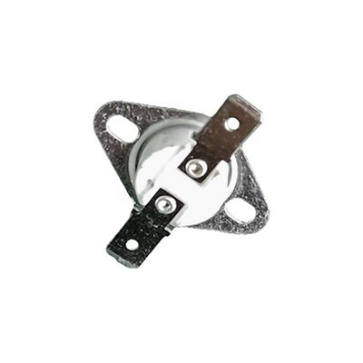 গরম করার যন্ত্রের জন্য 200°C ফ্ল্যাট অ্যাঙ্গেল টেকসই স্বয়ংক্রিয় রিসেটিং তাপীয় রক্ষক