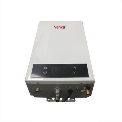 শক্তি সাশ্রয়ী নিরাপদ ধ্রুব তাপমাত্রা সম্পন্ন দেয়াল-সংলগ্ন সাদা তাৎক্ষণিক গ্যাস ওয়াটার হিটার উচ্চমানের সরবরাহকারী