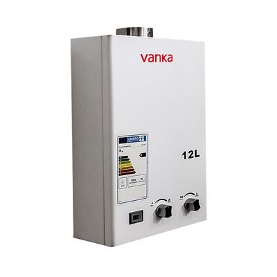 ডিজিটাল তাপমাত্রা সামঞ্জস্যযোগ্য ফোর্সড এক্সস্ট গ্যাস ওয়াটার হিটার হোম হোটেল এবং বাণিজ্যিক ব্যবহারের জন্য উচ্চ দক্ষতা 12L থেকে 24L ক্ষমতা