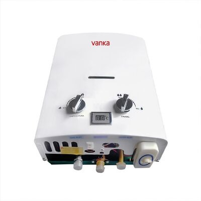 ৬ লিটার পোর্টেবল আউটডোর ন্যাচারাল গ্যাস ওয়াটার হিটার ডুয়াল নব ডাইরেক্ট ভেন্ট সহ