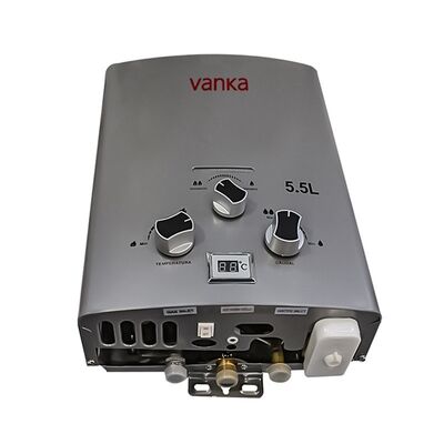 আউটডোর পোর্টেবল ক্যাম্পিং ট্যাঙ্কবিহীন প্রোপেন ওয়াটার হিটার নিম্ন চাপ স্টার্ট কমপ্যাক্ট ডিজাইন হালকা ওজনের সহজ অপারেশন