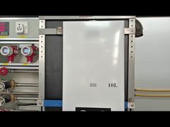 ১০ লিটার সাদা ফ্লু ওয়াটার হিটার, শক্তি সাশ্রয়ী, সহজে স্থাপনযোগ্য, প্রদর্শনী